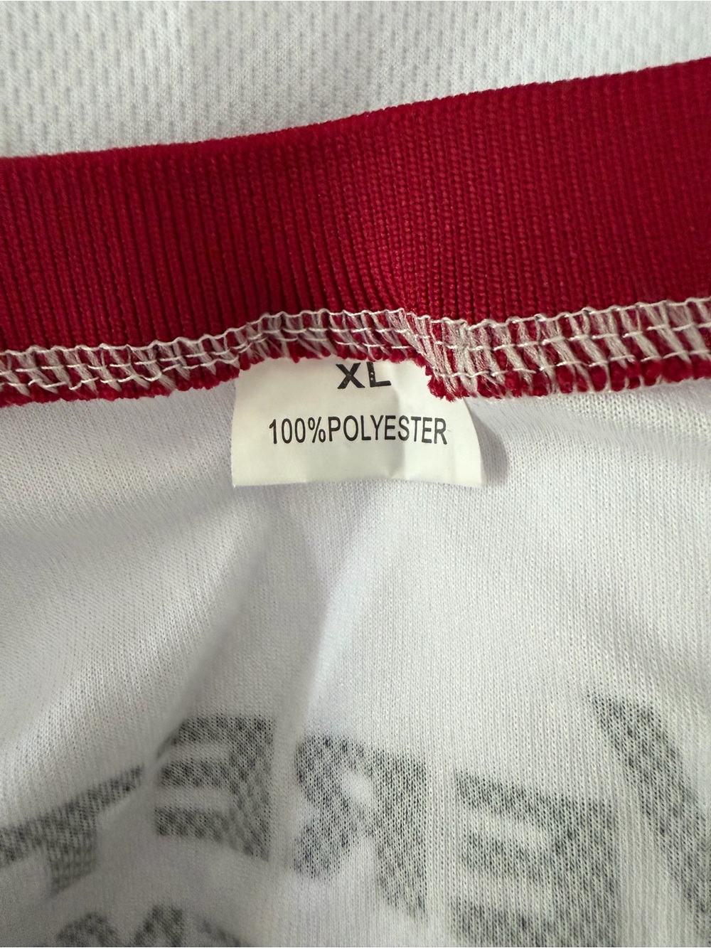 Arkansas Razorbacks HOGS Basketball Jersey #6 XL - Picture 3 of 3